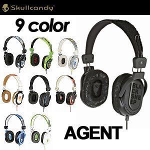 ヘッドフォン イヤホン SKULLCANDY スカルキャンディー 10-11/AGENT｜surfer