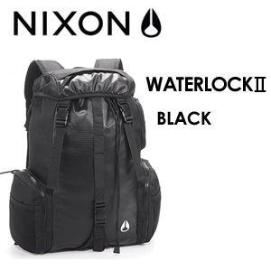 あすつく NIXON ニクソン バックパック リュックサック/WATERLOCK II BLACK｜surfer
