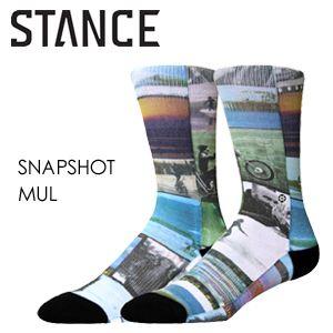 あすつく STANCE スタンス STANCE SOCKS ソックス 靴下/SNAPSHOT-MUL｜surfer