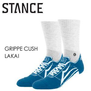 あすつく STANCE スタンス  STANCE SOCKS ソックス 靴下/GRIPPER CUSH LAKAI-ROY｜surfer