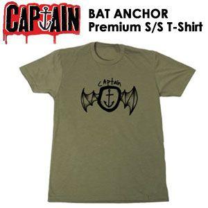 あすつく CAPTAINFIN キャプテンフィン Ｔシャツ/BAT ANCHOR Premium S/S T-Shirt｜surfer