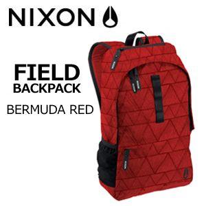 NIXON ニクソン バックパック リュックサック/FIELD BACKPACK BERMUDA RED｜surfer