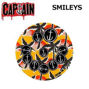 あすつく CAPTAINFIN キャプテンフィン ステッカー/SMILEY STICKER｜surfer