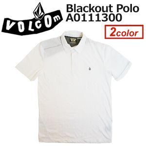 Volcom ボルコム POLO ポロシャツ 半袖/Blackout Polo A0111300｜surfer