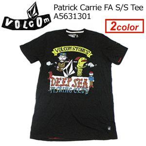 Volcom ボルコム Tシャツ 半袖/Patrick Carrie FA S/S Tee A5631301｜surfer