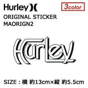 あすつく Hurley ハーレー ステッカー/ORIGINAL STICKER MAORIGN2｜surfer