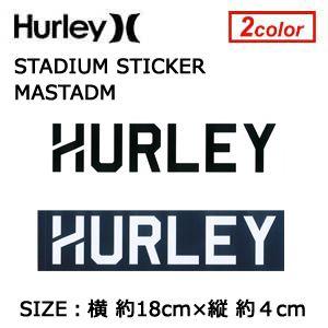 あすつく Hurley ハーレー ステッカー/STADIUM STICKER MASTADM｜surfer