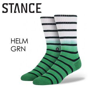 あすつく STANCE スタンス STANCE SOCKS ソックス 靴下/HELM-GRN｜surfer