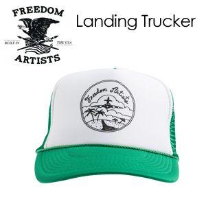 FREEDOM ARTISTS フリーダムアーティスト メッシュ キャップ CAP 14fa/Landing trucker ＃2066｜surfer