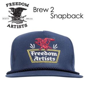 FREEDOM ARTISTS フリーダムアーティスト スナップバック キャップ CAP 14fa/Brew 2 Snapback ＃3045｜surfer