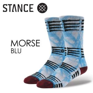 あすつく STANCE スタンス  STANCE SOCKS ソックス 靴下 15sp/MORSE-BLU｜surfer