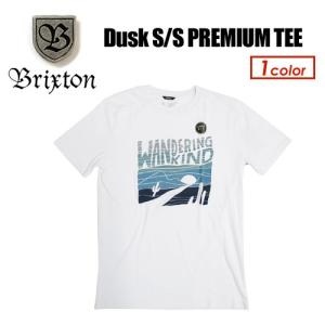 BRIXTON ブリクストン Tシャツ クルー 15sp/Dusk S/S PREMIUM FIT TEE｜surfer