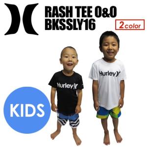 Hurley ハーレー ラッシュガード 半袖 紫外線対策 KIDS 子供 16ss/RASH TEE O&O BKSSLY16｜surfer