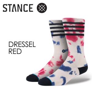 STANCE スタンス STANCE SOCKS ソックス 靴下 15su/DRESSEL-RED｜surfer
