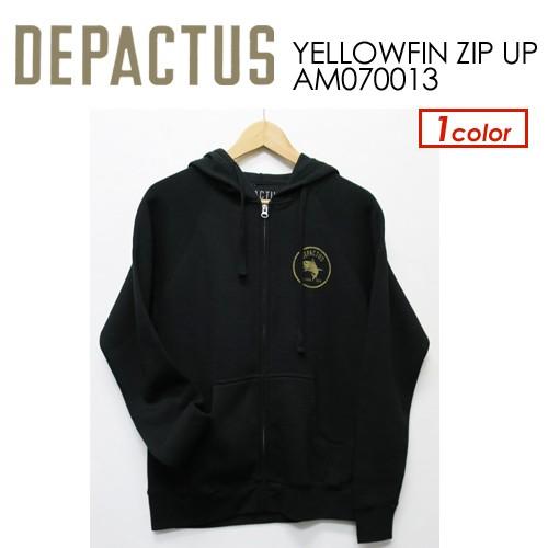 DEPACTUS ディパクタス ZIPパーカー スウエット/YELLOWFIN ZIP UP AM0...