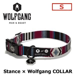 送料無料 WOLFGANG MAN＆BEAST ウルフギャング 犬 首輪 ハーネス リード USA サーフィン スノーボード/Stance collar サイズ (S)｜surfer