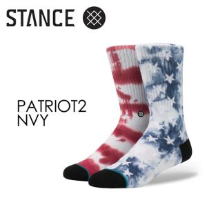 STANCE スタンス STANCE SOCKS ソックス 靴下/PATRIOT2-NVY｜surfer