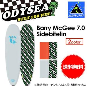 送料無料 CATCHSURF キャッチサーフ ODYSEA ファン ロング スポンジボード/Barry McGee DFW Edition 7.0 Side bite fin｜surfer