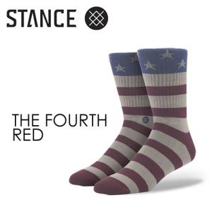 STANCE スタンス STANCE SOCKS ソックス 靴下/THE FOURTH-RED｜surfer