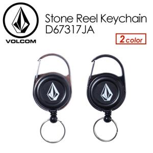 Volcom ボルコム コードリール 鍵 キーホルダー 17fa/FA17 D67317JA Stone Reel Keychain｜surfer