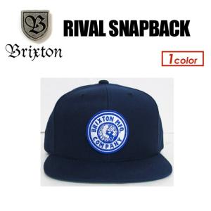 BRIXTON ブリクストン キャップ CAP 帽子 17fa/RIVAL SNAPBACK｜surfer