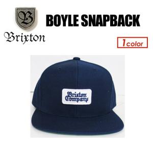 BRIXTON ブリクストン キャップ CAP 帽子 17fa/BOYLE SNAPBACK｜surfer