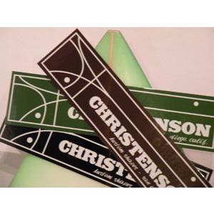 あすつく サーフィン ステッカー CHRISTENSON クリステンソン/クリステンソン ステッカー...