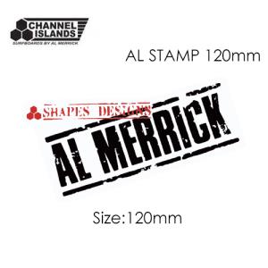 CHANNEL ISLANDS AL MERRICK アルメリック ステッカー シールタイプ/CI AL STAMP STICKER 120mm アルスタンプ ステッカー｜surfer