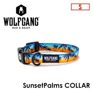 WOLFGANG MAN＆BEAST ウルフギャング 犬 首輪 原産国 USA/SunsetPalms COLLAR サイズ(S)｜surfer