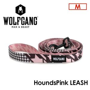 WOLFGANG MAN＆BEAST ウルフギャング 犬 リード 原産国 USA/HoundsPink LEASH サイズ(M)｜surfer