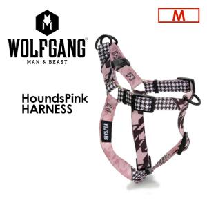 WOLFGANG MAN＆BEAST ウルフギャング 犬 ハーネス 原産国 USA/HoundsPink HARNESS サイズ(M)｜surfer