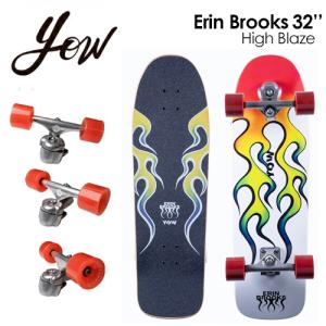 正規品 YOW SURFSKATE ヤウ サーフスケート スケボー コンプリート 2026/Erin Brooks High Blaze 32'' エリン・ブルックス
