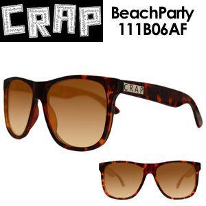 送料無料 CRAP クラップ サングラス/BeachParty 111B06AF｜surfer