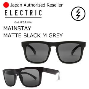 送料無料 正規代理店 ELECTRIC エレクトリック キャプテンフィン サングラス アイウェアー/MAINSTAY MATTE BLACK-M GREY｜surfer