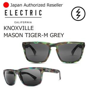 送料無料 正規代理店 ELECTRIC エレクトリック サングラス アイウェアー/KNOXVILLE MASON TIGER-M GREY｜surfer