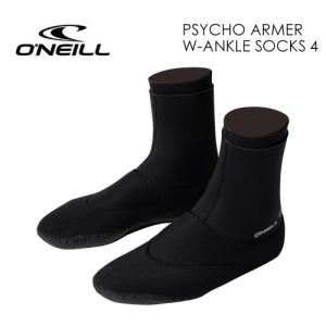 O'neill オニール 防寒 サーフブーツ/PSYCHO ARMER W-ANKLE SOCKS4 サイコアーマーWアンクルソックス4 先丸 AFW-850A3｜surfer