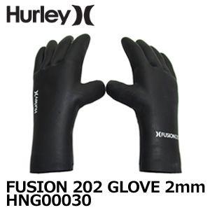 あすつく Hurley ハーレー サーフィン 防寒対策 グローブ 13fa sale/FUSION 202 GLOVE 2mm HNG00030｜surfer