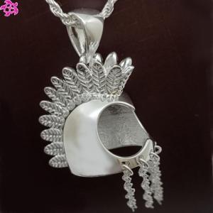 CELINE セリーヌ ネックレス GOTHIC NECKLACE シルバー メンズ 46z30