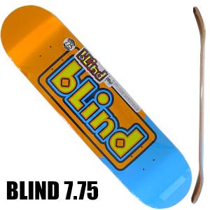 BLIND/ブラインド  デッキ BLIND RINGER 7.75 BLUE/ORANGE  DECK スケボーSK8
