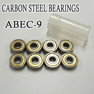 CARBON STEEL BEARING ABEC-9 BLANC/ブランク ベアリング  スケートボードベアリング スケボー SK8  [返品、交換及びキャンセル不可]｜surfingworld