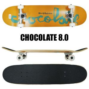 CHOCOLATE/チョコレート コンプリートスケートボード/スケボー ANDERSON CHUNK X-LARGE 8.0x31.875 COMPLETE SK8 G008