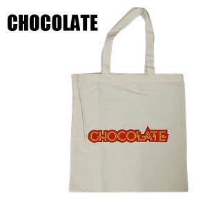 CHOCOLATE/チョコレート PARLAIMENT CANVAS TOTE BAG NATURAL トートバッグ 鞄 手提げ[返品、交換不可]｜surfingworld