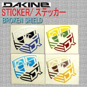 在庫処分！DAKINE/ダカイン STICKER/ステッカー BROKEN SHIELDサーフィン12｜surfingworld