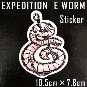 値下げしました！EXPEDITION/エクスペディション STICKER/ステッカー 【E WORM】