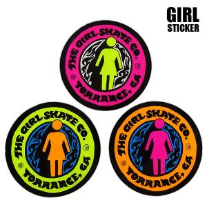 ガール ステッカー シール GIRL OG LOGO NEONS STICKER 【C】 STICKER/ステッカー 3COLOR[返品、交換及びキャンセル不可]