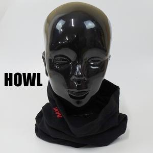 HOWL/ハウル 21-22 NECK GAITER BLACK ネックゲイター ネックウォーマー フェイスマスク スノボースキー [返品、交換不可]｜surfingworld