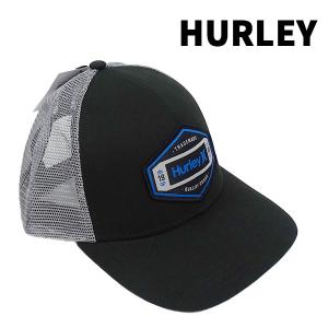 HURLEY/ハーレー 帽子 BRIGHTON TRUCKER BLACK CAP/キャップ HAT/ハット 帽子 日よけ 0187[返品、交換及びキャンセル不可]｜surfingworld