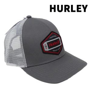 HURLEY/ハーレー 帽子 BRIGHTON TRUCKER DARK GREY CAP/キャップ HAT/ハット 帽子 日よけ 0187[返品、交換及びキャンセル不可]｜surfingworld