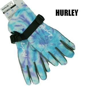 在庫処分！ハーレー 女性用 スノボー グローブ HURLEY SNOWDRIFT SNOW GLOVE TEAL レディース スノーグローブ スノーボード 22-23[返品交換不可]