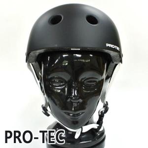 PRO-TEC/プロテック VOLCOM/ボルコム CLASSIC CERT LUMINATOR HELMET MATTE BLACK スケートヘルメット SKATEBOARDS用 大人用